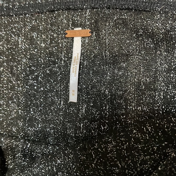 Free People Knit Strapless Wool Lurex Dress - Picture 6 of 6